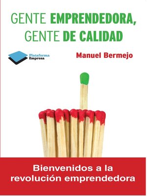 cover image of Gente emprendedora, gente de calidad